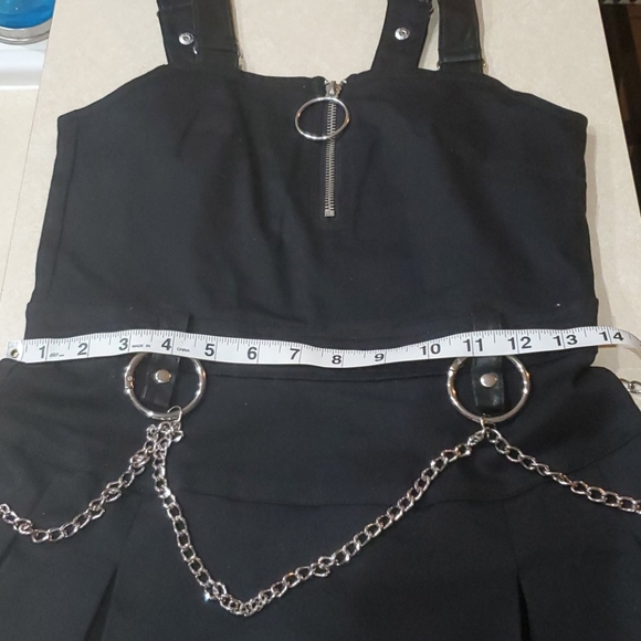 SOLD ON MERC! Killstar Regan Pinafore Dress - Picture 5 of 6